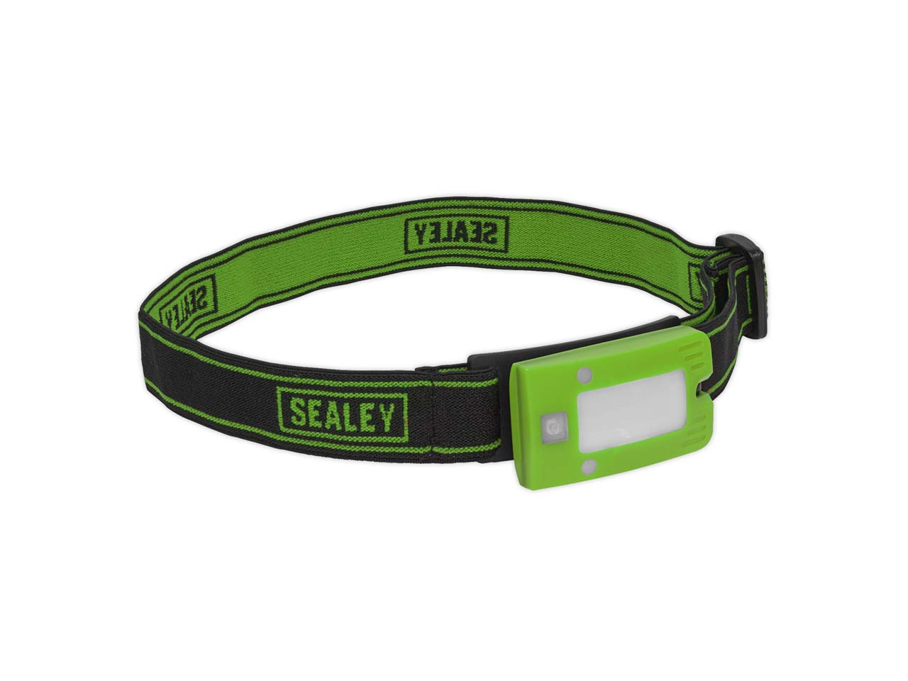 Sealey Rechargeable Head Torch 2W COB LED Flashlight Auto Sensor Green LED360HTG