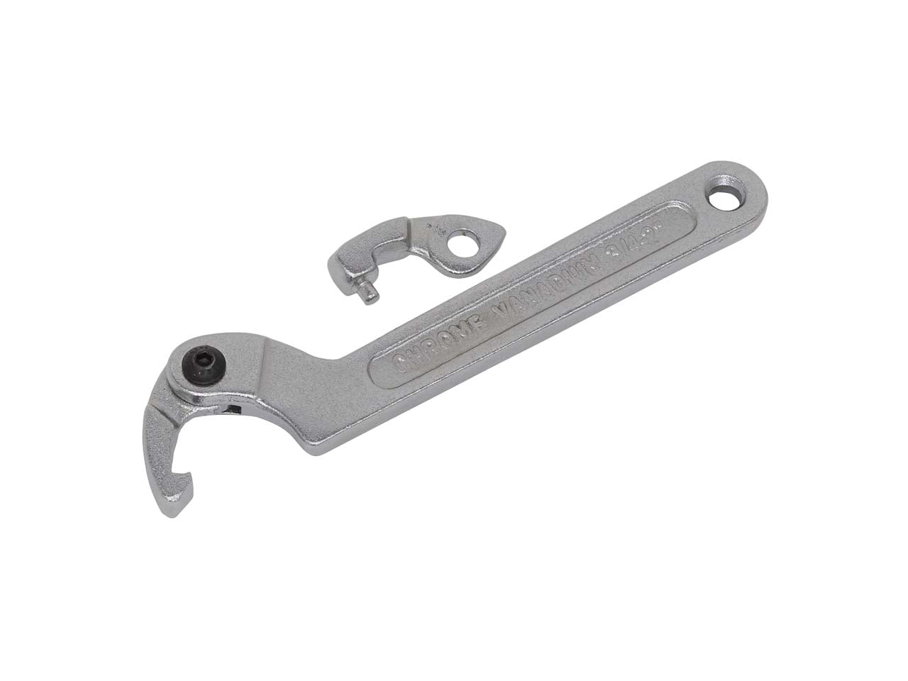 Sealey Adjustable C Spanner - Hook/Pin Wrench Set 3 Pieces 19-51mm Tool SMC2S