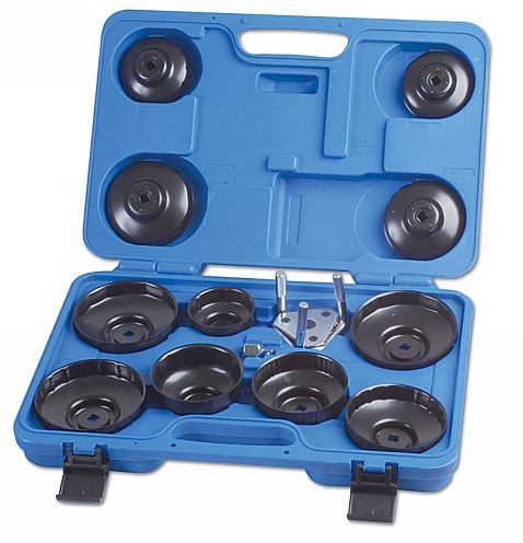 LASER 3394 13Pcs Oil Drain Plug Socket Set Wrench Insert Steel 3/8" Drive Tools