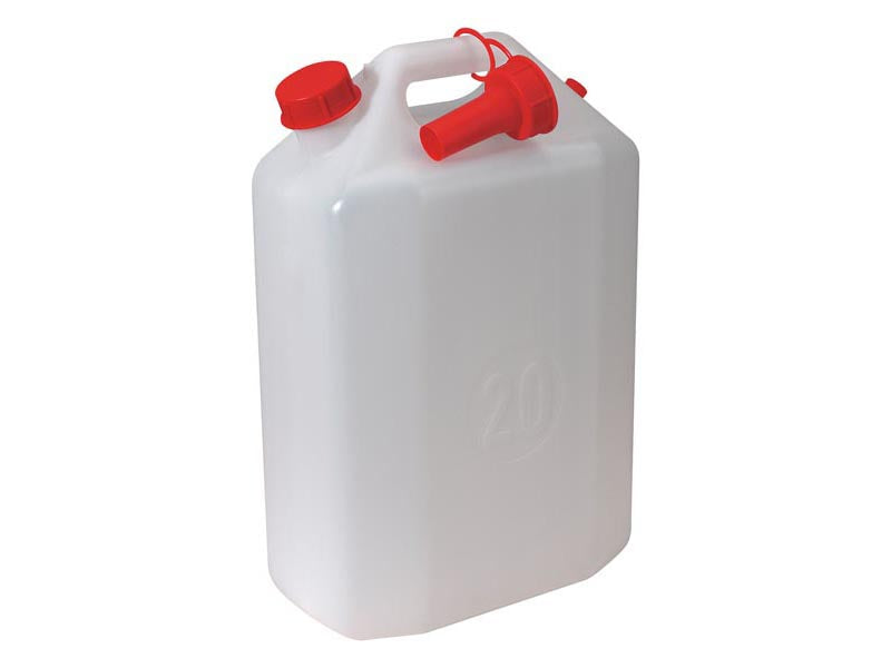 Sealey Water Container 20 Litres Tube With Spout 100% Approved Polyethylene WC20