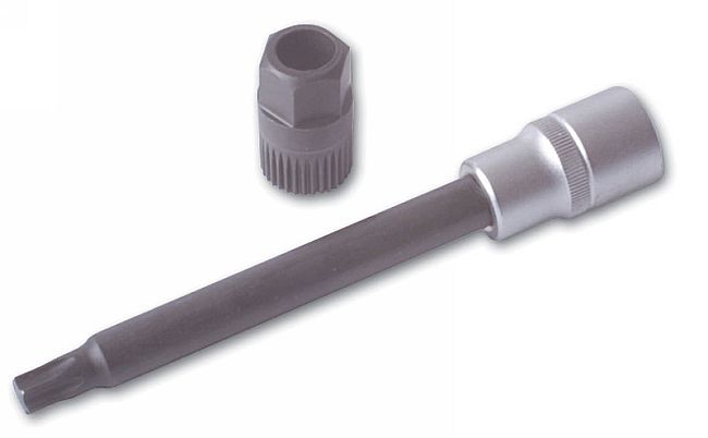LASER 3404 Screwdriver T50 Torx Star Bit Alternator Tool 1/2" Drive 109mm Steel
