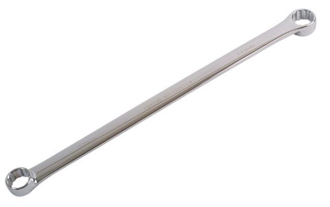 LASER 3407 Double Ended Ring Spanner 14 mm x 17 mm Chrome Vanadium Steel