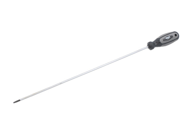 LASER 3421 Screwdriver T9 Torx Star 300mm Chrome Molybdenum Steel Magnetic Tip
