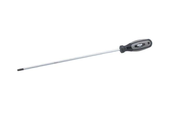 LASER 3426 Screwdriver T27 Torx Star 300mm Chrome Molybdenum Steel Magnetic Tip