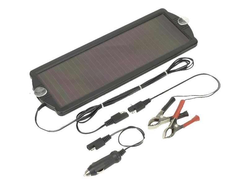 Sealey Amorphous Solar Power Panel 12V/1.5W Trickle Battery Charger IP44 SPP01