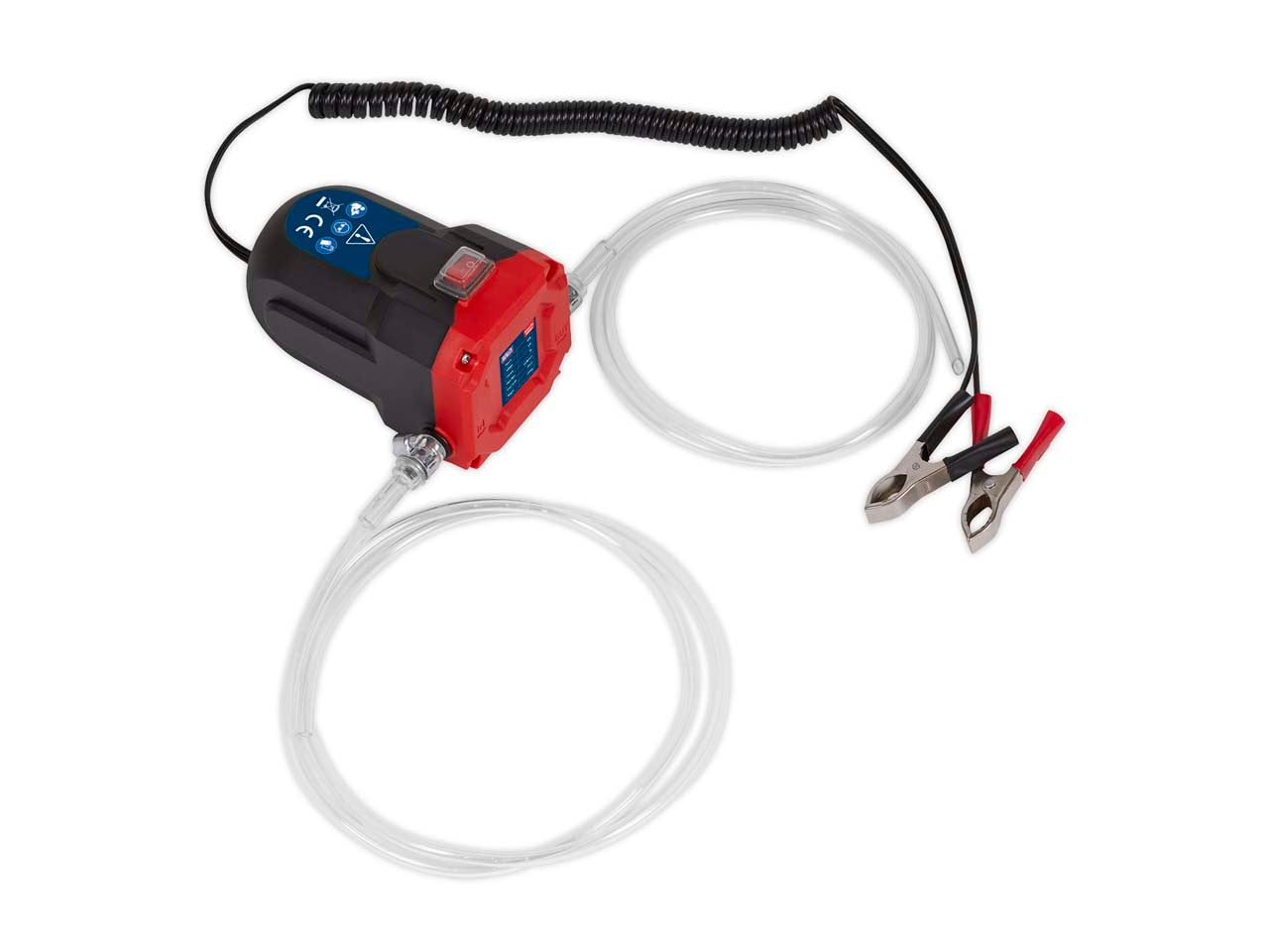 Sealey Oil Transfer Pump 12V Portable + Hoses Accessories NOT For Petrol TP9312