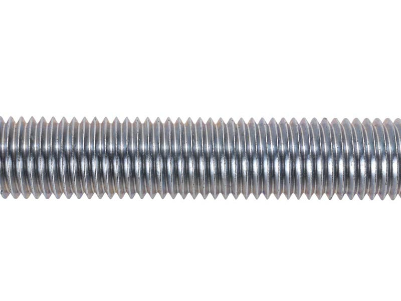 Sealey Threaded Rod 2 Pieces 24mm M24 x 1m Steel Zinc Plated 3mm Pitch STUD24