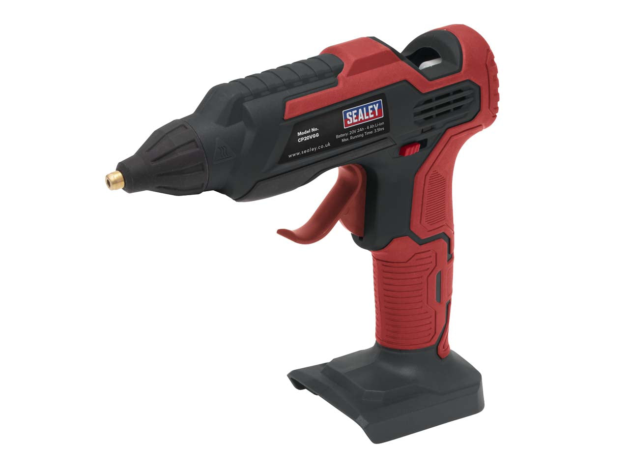 Sealey 20V Cordless Glue Gun For Ø10-12mm Glue Sticks - Body Only CP20VGG