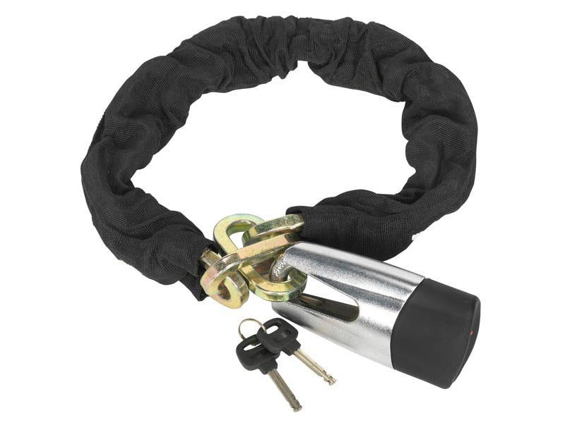 Sealey Motorcycle Chain & Disc Lock 10.5 x 10.5 x 900mm ART Approved CLA109DL