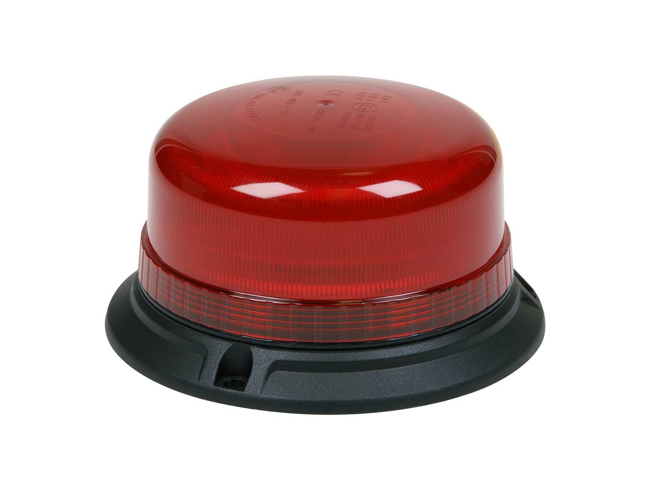 Sealey Warning Beacon SMD LED 12V 24V 3 x 6.5mm Bolt Fixing Red WB952LEDR