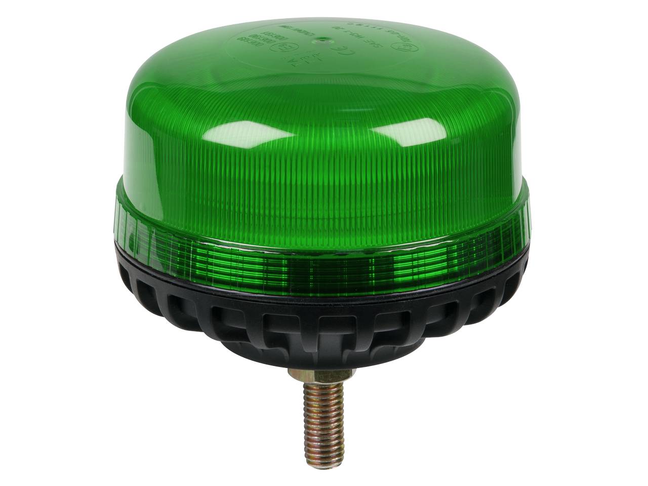 Sealey Warning Beacon SMD LED 12V 24V 12mm Bolt Fixing Green Emergency WB951LEDG