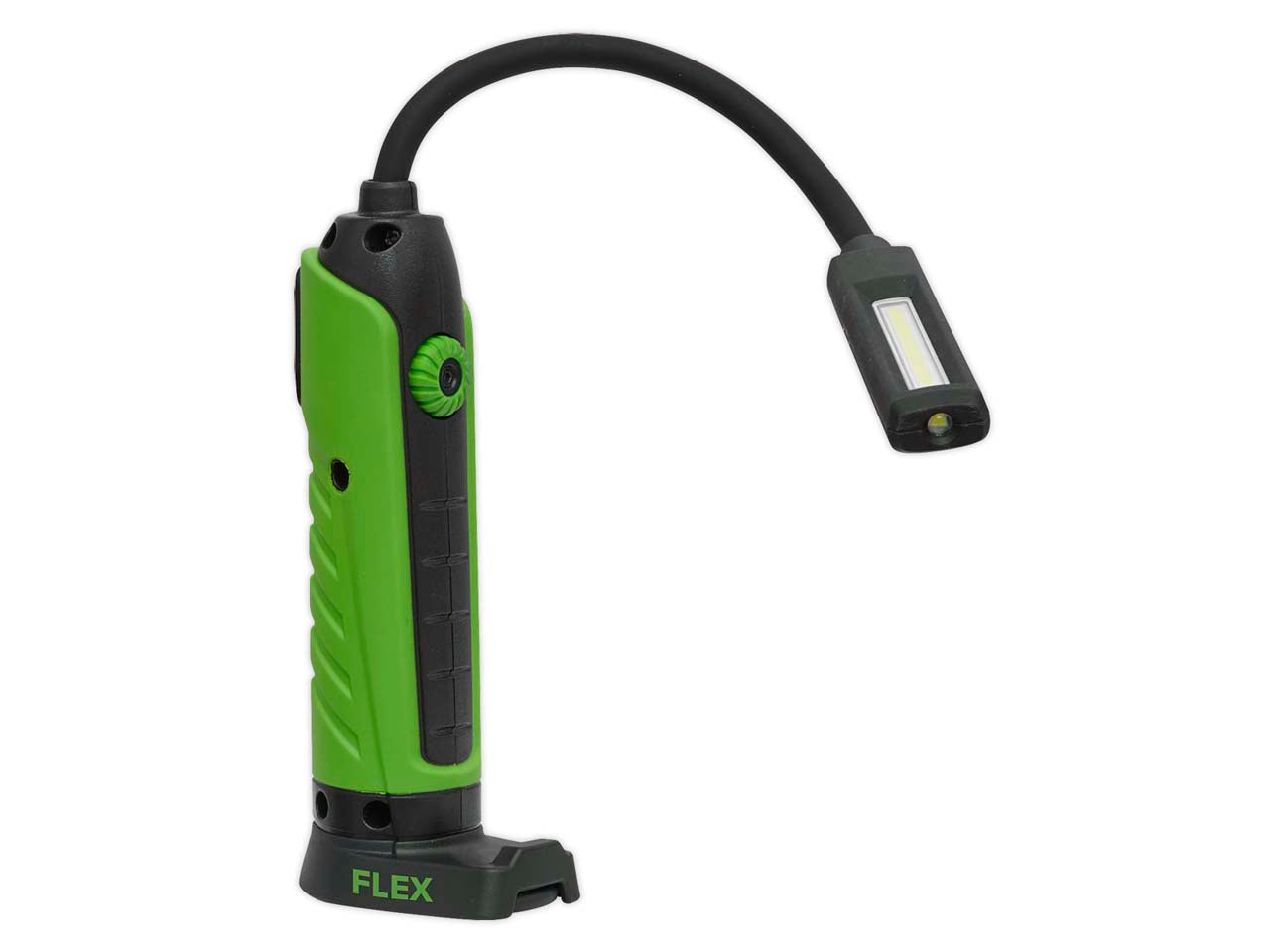 Sealey Flexi Rechargeable Green Inspection Lamp Li Ion 1 COB 1 LED LEDFLEXG