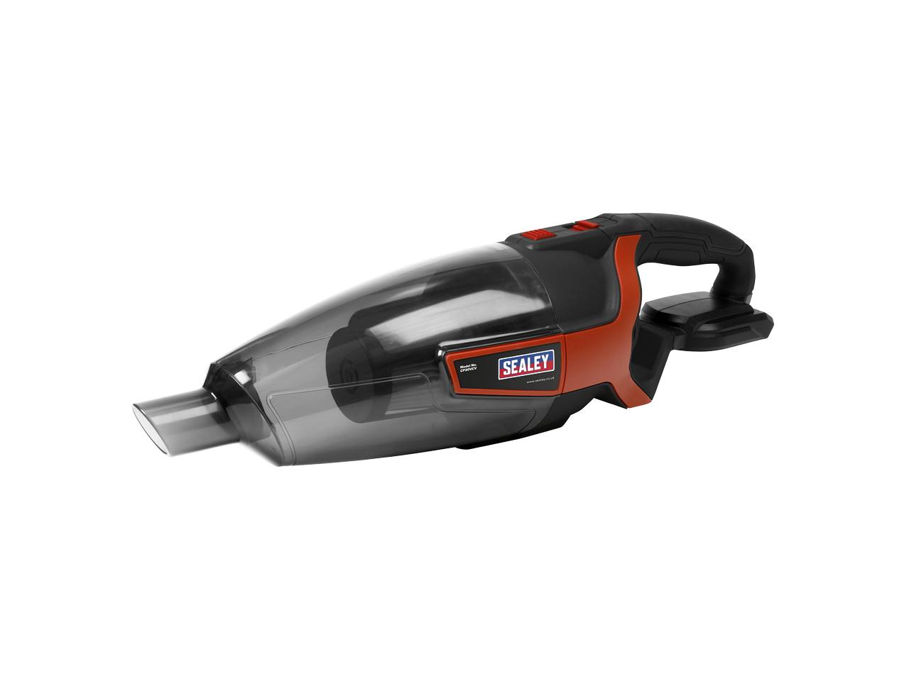 Sealey Cordless Handheld Vacuum Cleaner 650mL Lightweight 20V Body Only CP20VCV