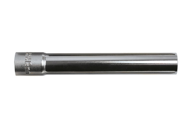 LASER 60773 Extra Deep Socket 3/8" Drive 12mm 120mm Chrome Vanadium Tool