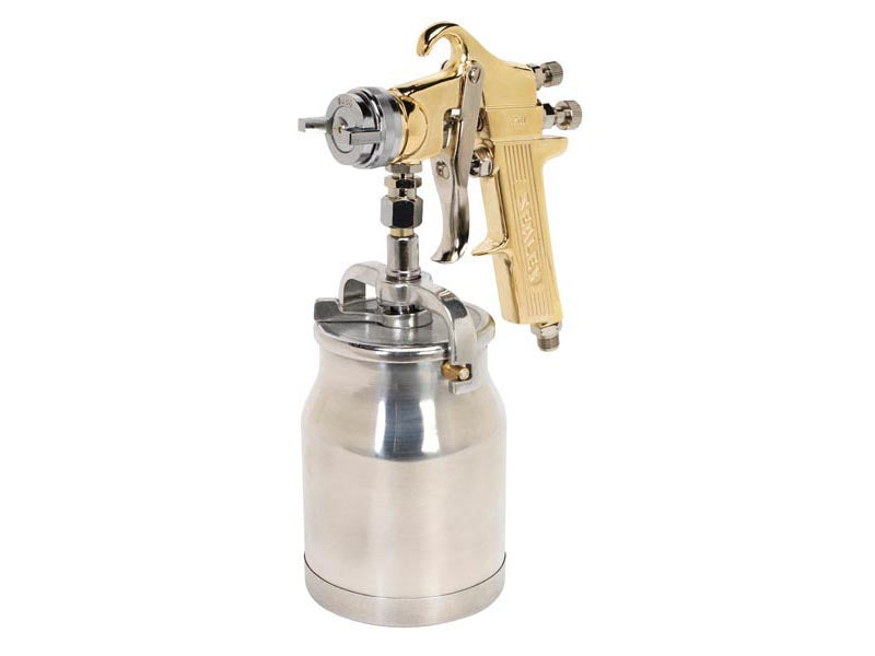 Sealey Workshop Gold Series Suction Feed Spray Gun - 1.8mm Standard Set-Up S701