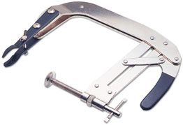 LASER 0287 Valve Spring Compressor C-Type Tool Set Chrome Vanadium Steel