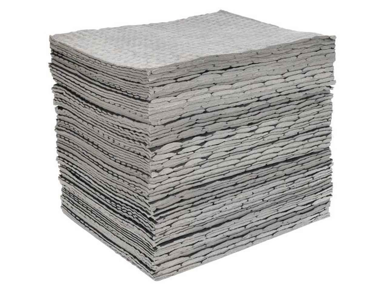 Sealey Spill Absorbent Pads Fast Acting High Retention Pack of 100 SAP01