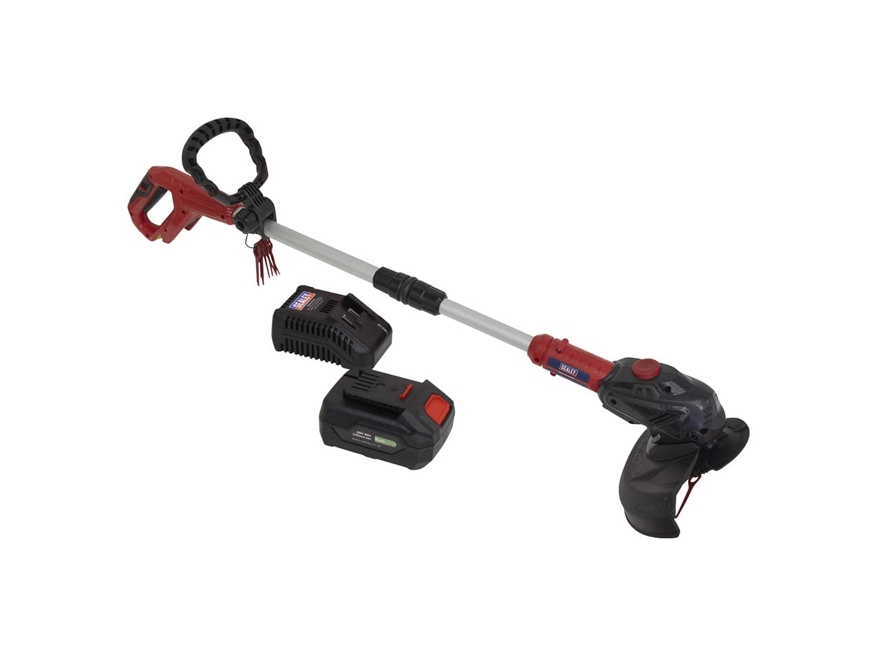 Sealey 20V SV20 Series Cordless Strimmer With 4Ah Battery & Charger CS20VCOMBO4