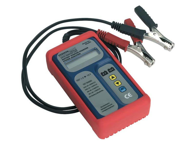 Sealey Digital Battery & Alternator Tester 6V 12V 24V Diagnostic Tool BT2002