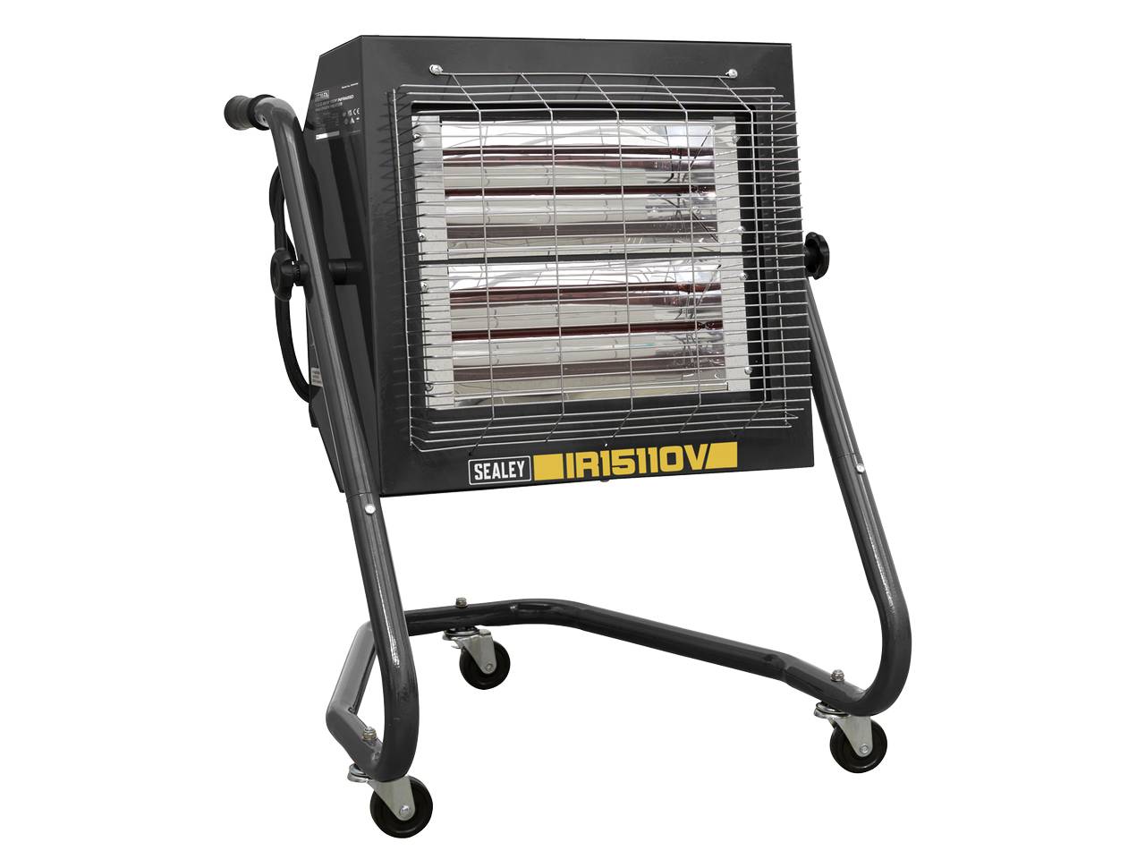 Sealey Infrared Heater 1.2/2.4kW 110V Adjustable Thermostat Control IR15110V