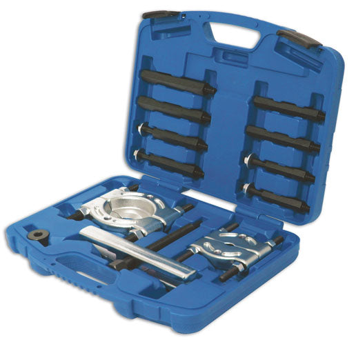 LASER 3946 Gear & Bearing Puller Set Steel Wheel Hub Extractor 30-75 mm