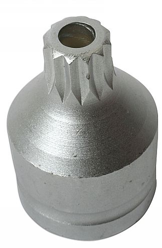 LASER 4025 Screwdriver M18 Spline Socket Bit 3/4" Drive Chrome Molybdenum Steel