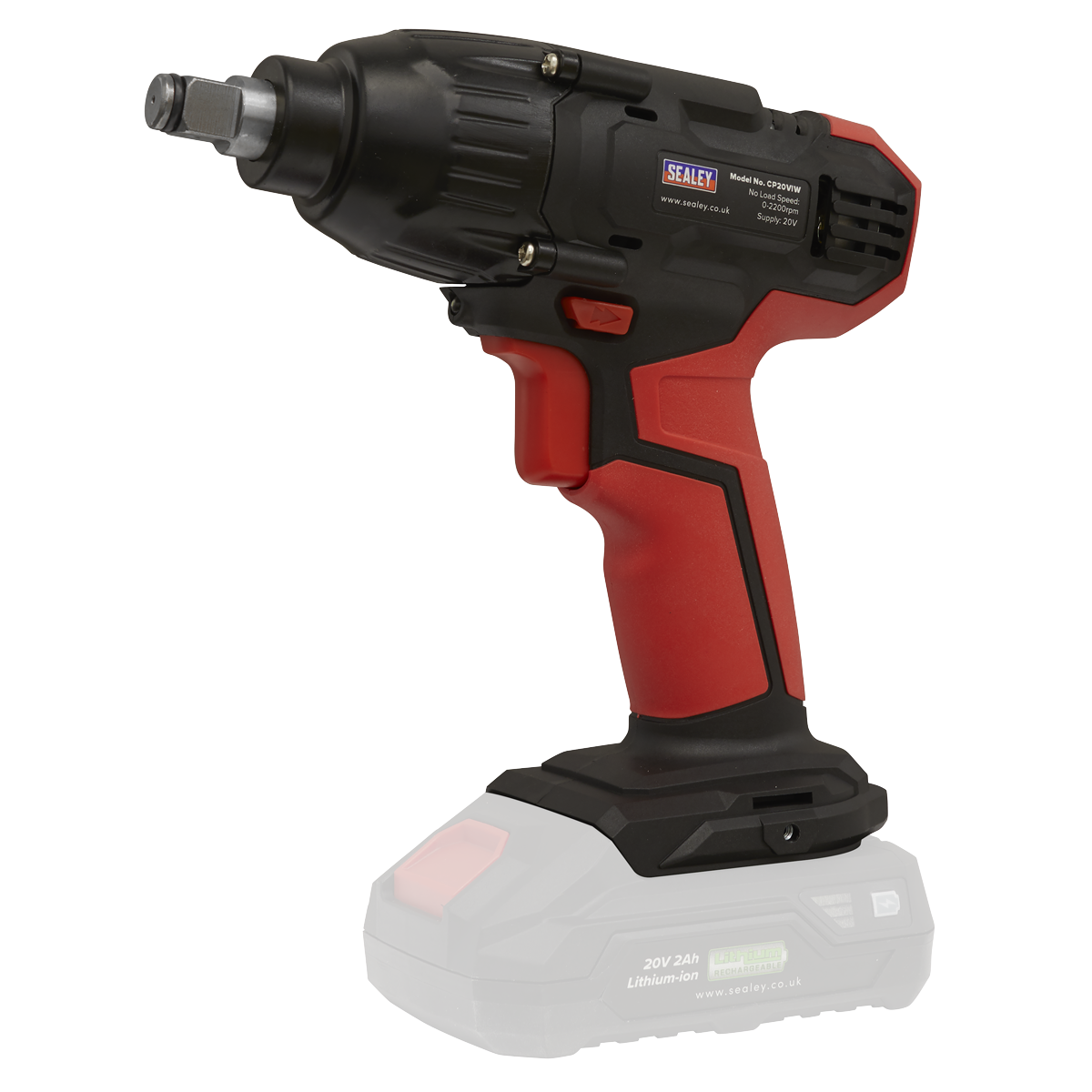 Sealey 20V SV20 Series 1/2" Square Drive Impact Wrench 230Nm - Body Only CP20VIW