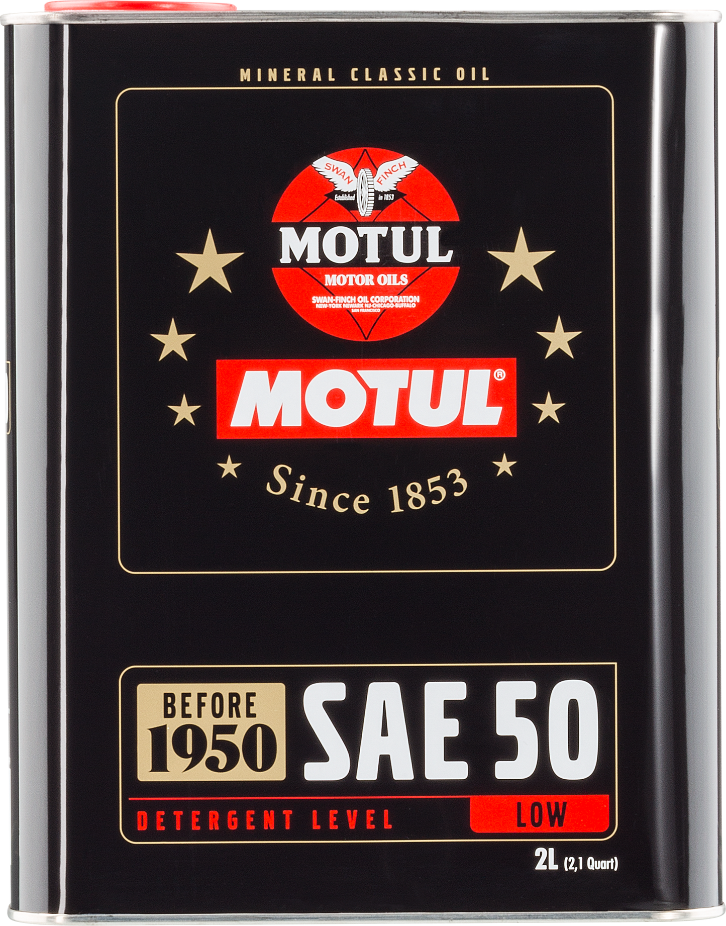 Motul CLASSIC SAE 50 2 Liter Auto Engine Lubricant Engine Oil Mineral 104510