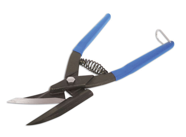 LASER 4506 Cutting Pliers Angled Head Shears 250mm Chrome Vanadium Spring Loaded