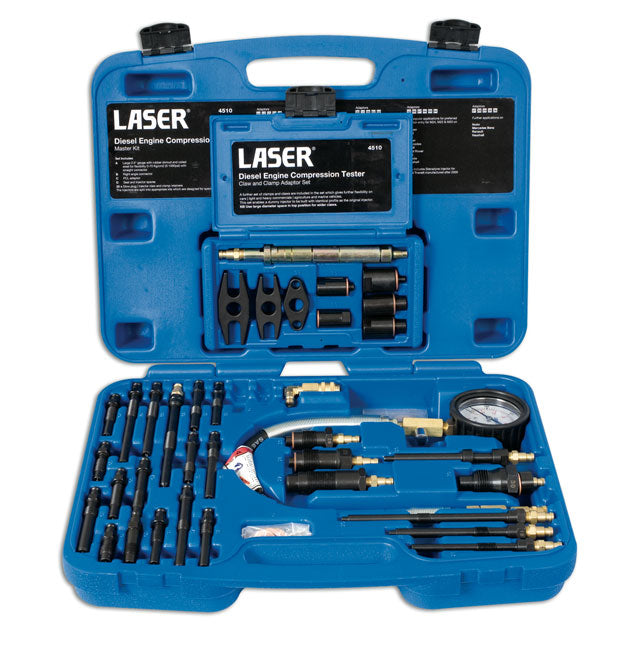 LASER 4510 Cylinder Head Leakage Test Unit With 0-1000PSI Gauge & Adapters