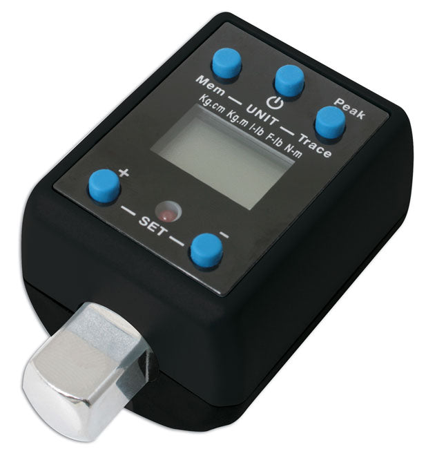 LASER 4599 Digital Torque Adaptor 1/2" Drive 40-200 Nm With Calibration