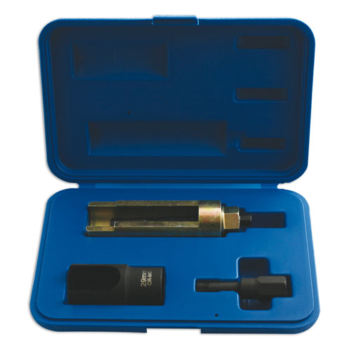 LASER 4762 Diesel Injector Puller Set For Bosch Nozzles With Extractor Key