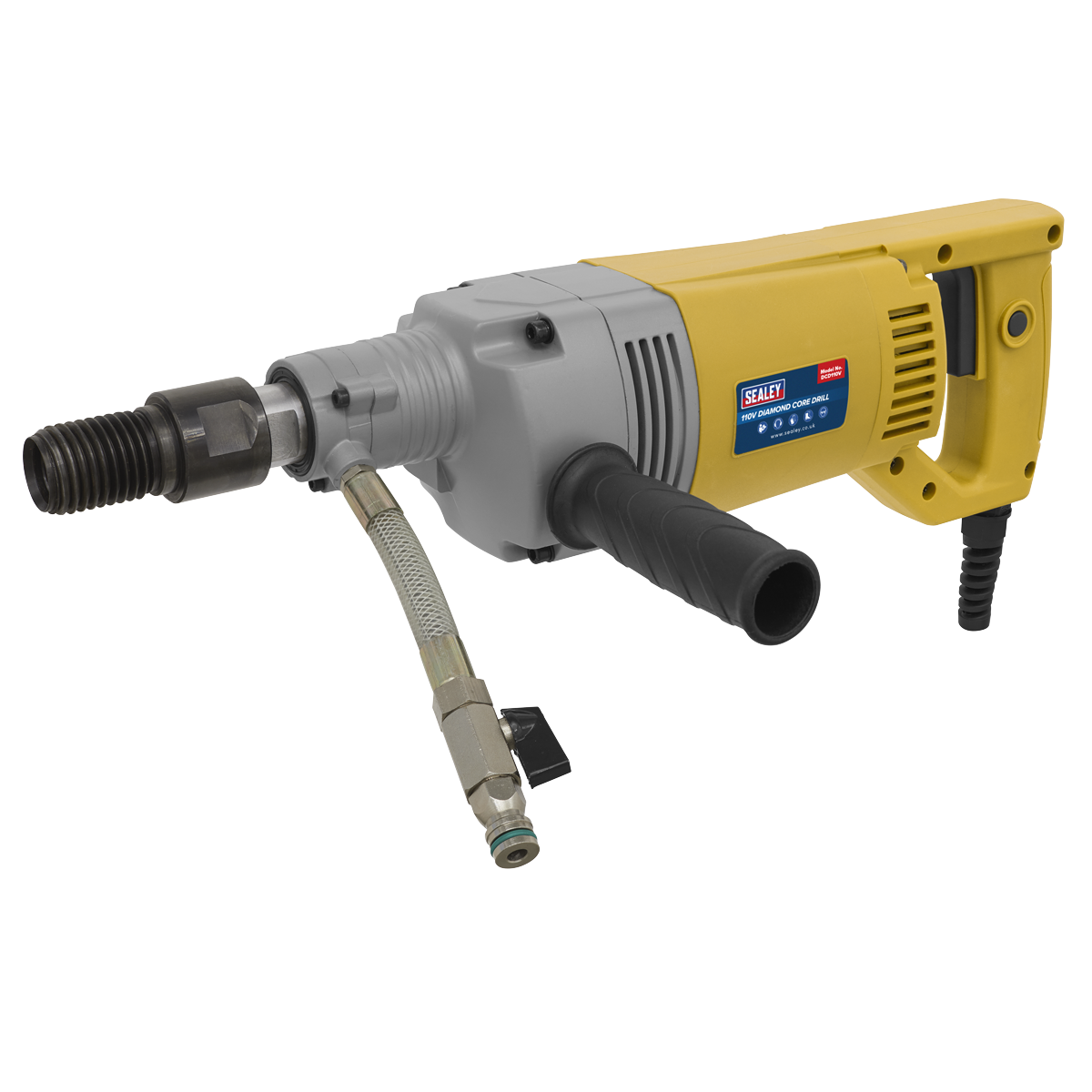 Sealey 110V Diamond Core Drill Variable Speed & Overload Protection DCD110V