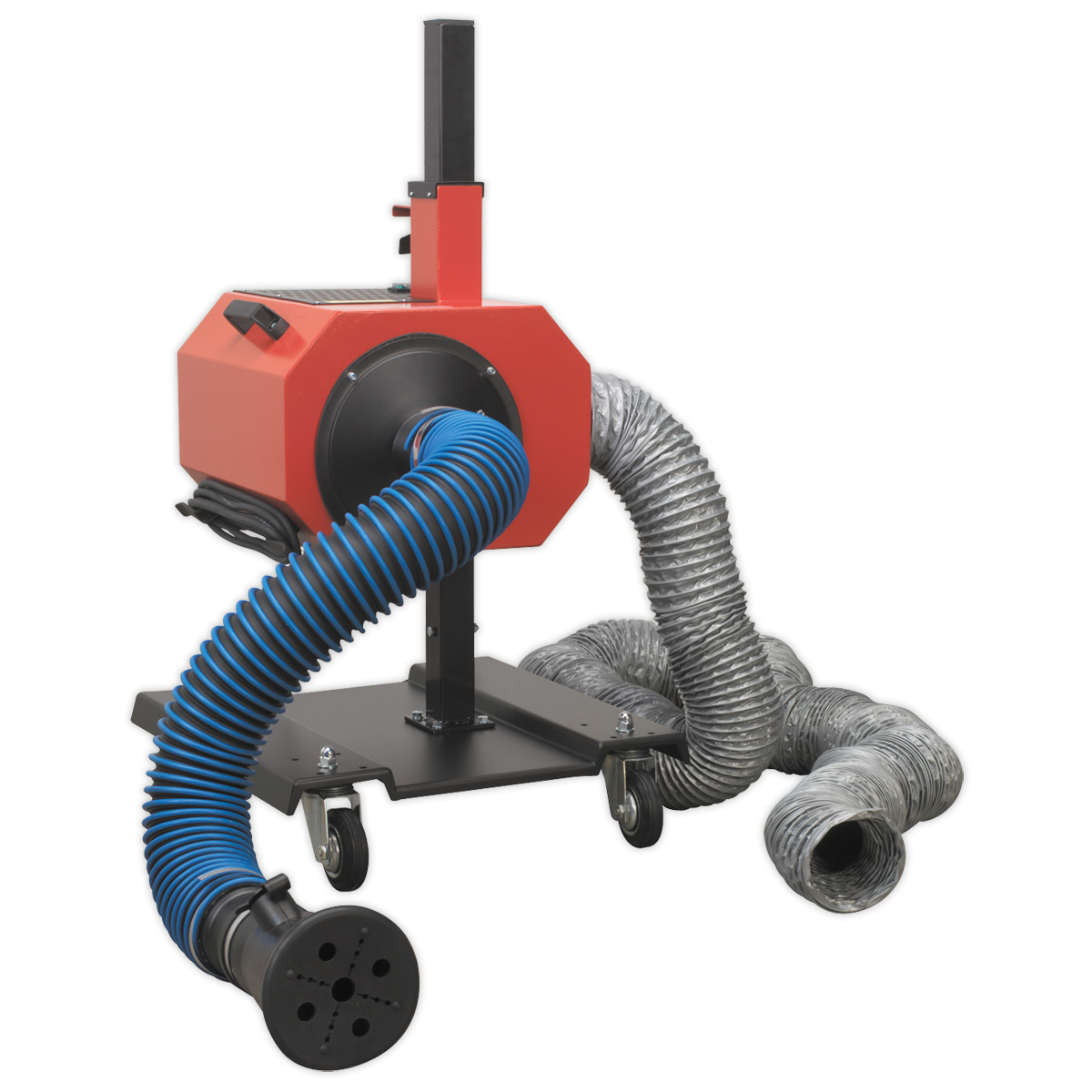 Sealey Exhaust Fume Extractor With 6m Hose and Exhaust Pipe Cone EFS/93