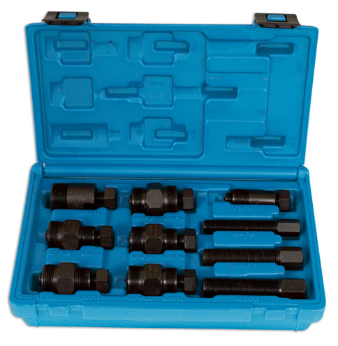 LASER 4862 Motorcycle Flywheel Puller Set 10 Pcs Crankshaft Removal Kit
