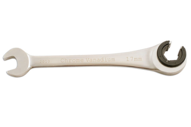 LASER 4904 Brake Lines Spanner 17mm Spanner Size Chrome Vanadium Steel Tool