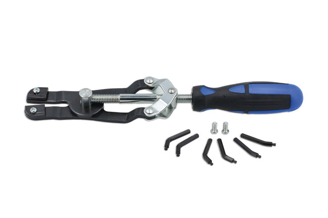 LASER 4926 Heavy Duty 260mm Circlip Pliers With Interchangeable Tips Steel