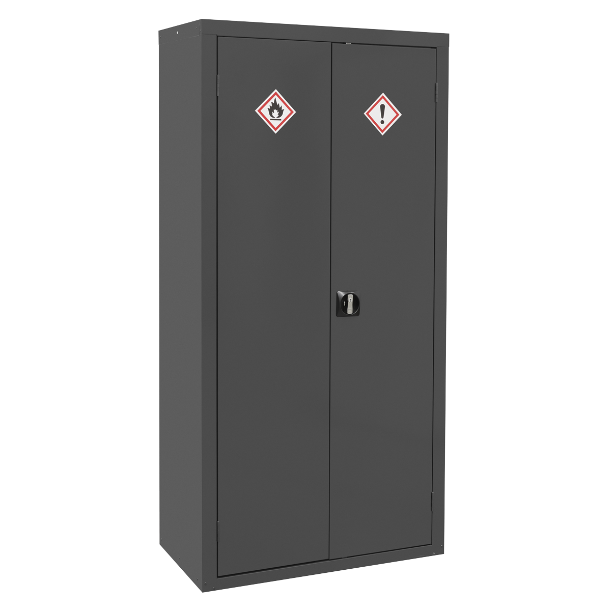 Sealey CoSHH Substance Cabinet With Grey Powder Coat 900x460x1800mm FSC12