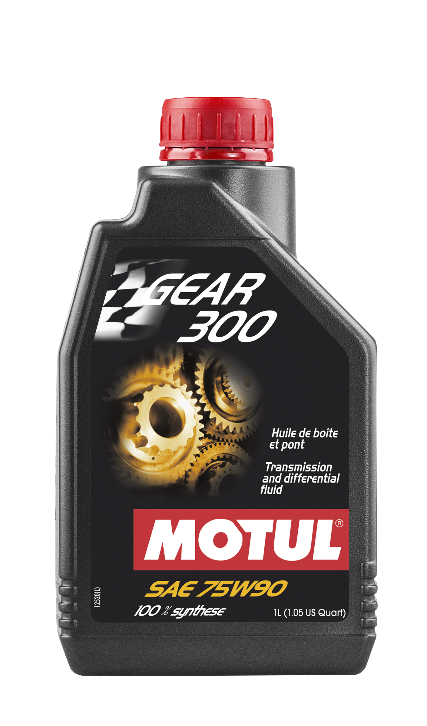Motul GEAR 300 75W90 1 Liter Auto Lubricant Oil Synthetic Gearbox Differential