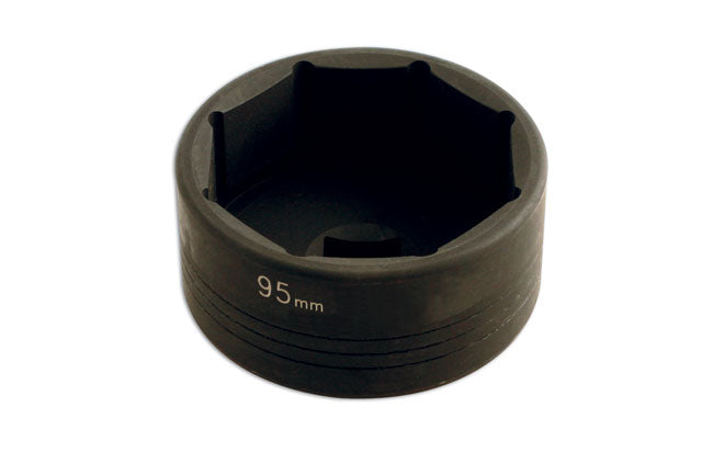 LASER 5043 95mm 8-Point 1" Inch Drive Front Hub Nut Socket For Scania HGVs