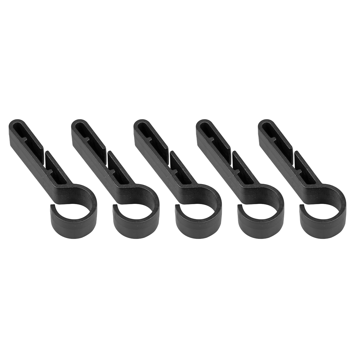 Sealey Safety Helmet Head Torch Clips Secure Universal Fit 5 Pieces HT01SC