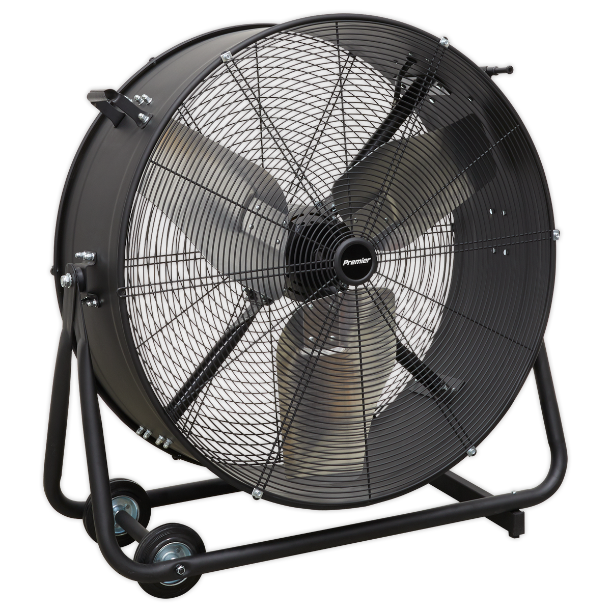 Sealey Premier 30" Industrial High Velocity Drum Fan 240V - Black HVD30P