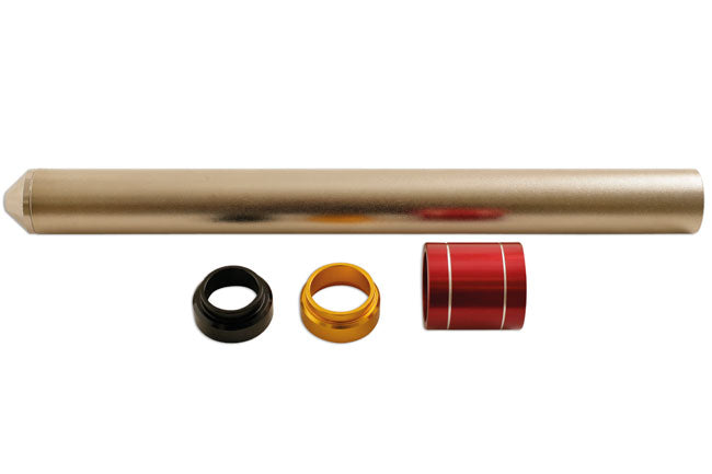 LASER 5168 Motorcycle Steering Head Bearing Installer Steel Aluminium Adaptors