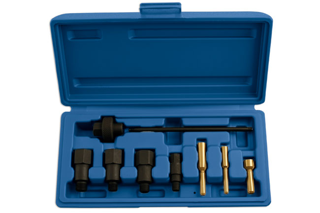 LASER 5210 7Pcs Glow Plug Reamer Set For M8 M10 M12 Chrome Vanadium Steel