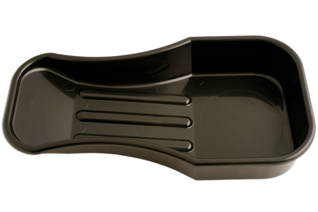 LASER 5358 Motorcycle Drain Pan 2.68 L Slim Composite Design 405x217x68 mm