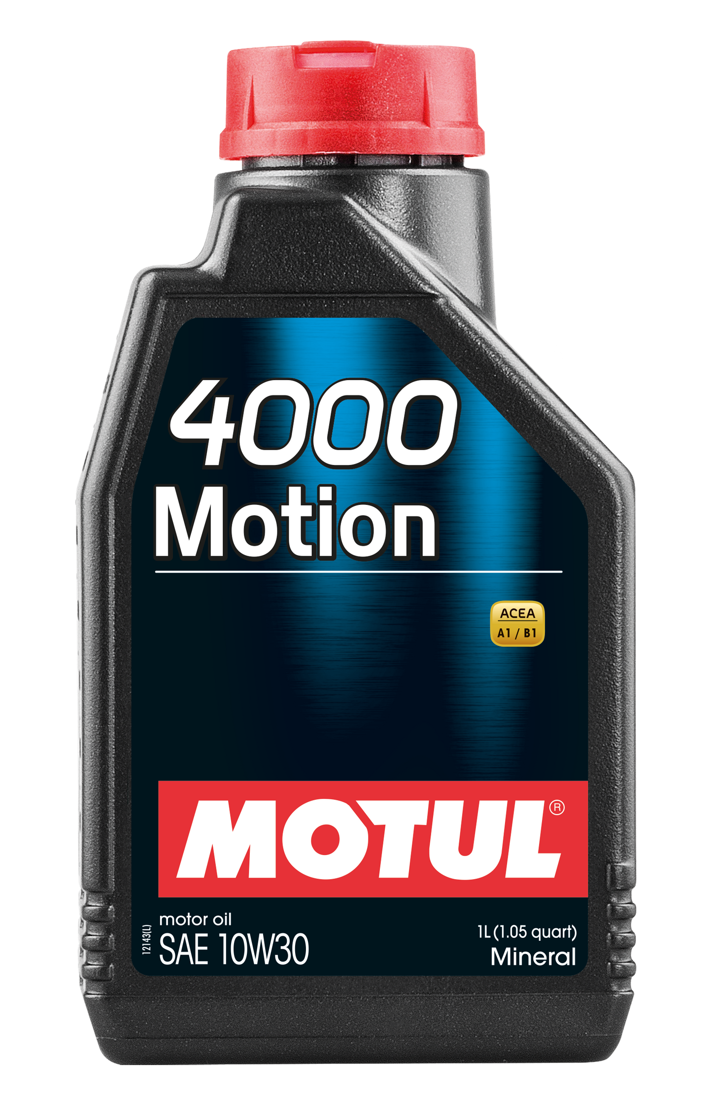 Motul 4000 MOTION 10W30 1 Liter Auto Engine Lubricant Engine Oil 10W-30 Mineral