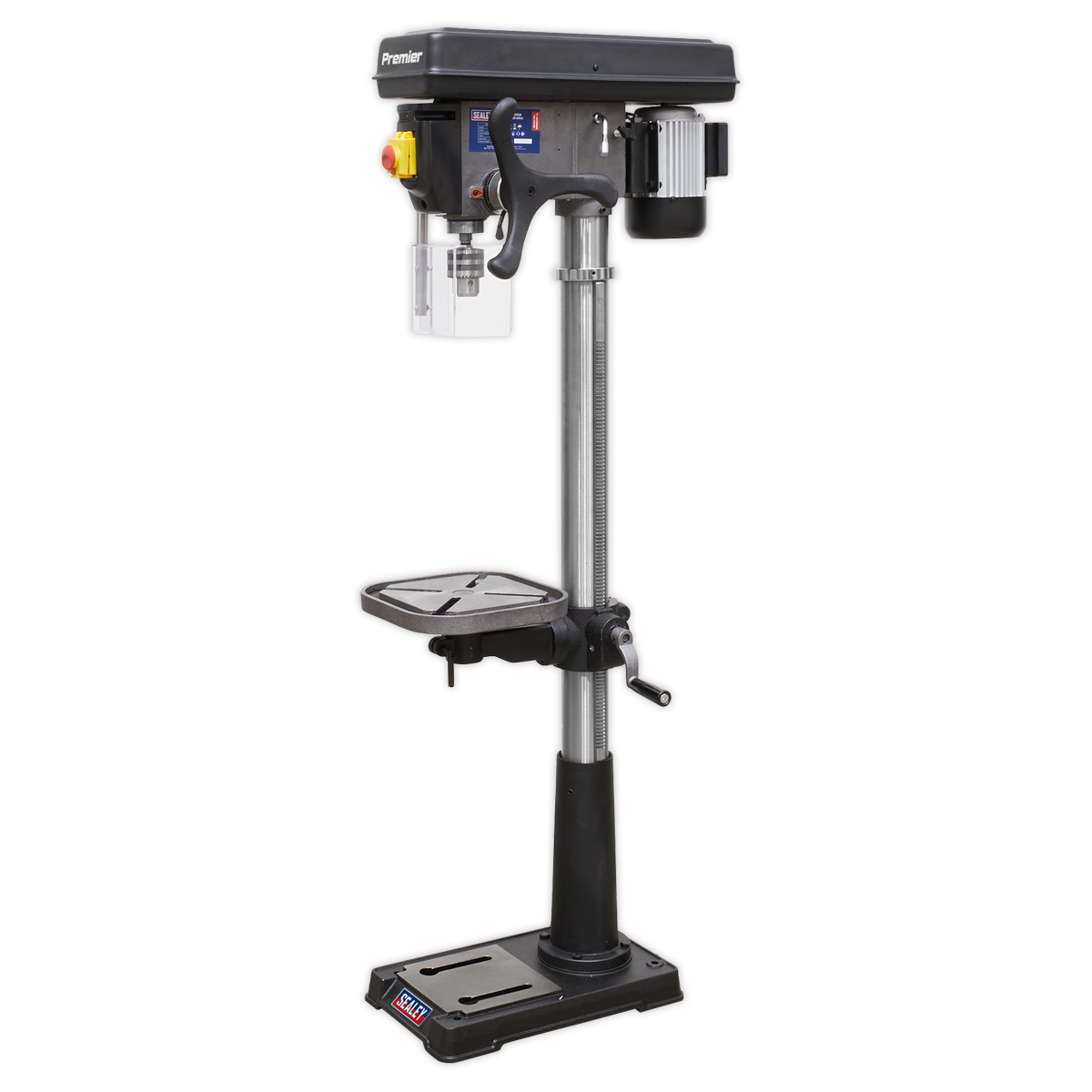 Sealey Pillar Drill Floor 16-Speed 1610mm Height 230V 190-3000 RPM PDM210F