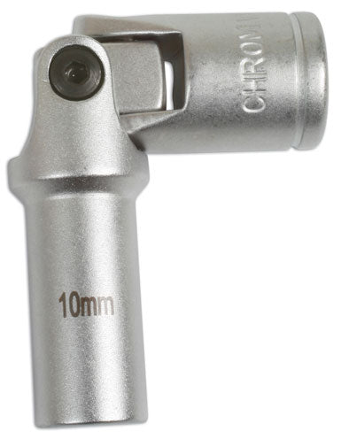 LASER 5855 Glow Plug Universal Joint Socket Wrench Insert Chrome Vanadium Steel