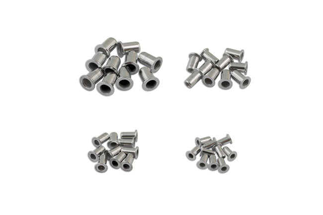 LASER 5869 40Pcs Blind Rivet Pliers Nut Rivet Set M3 M4 M5 M6 Tools Aluminium