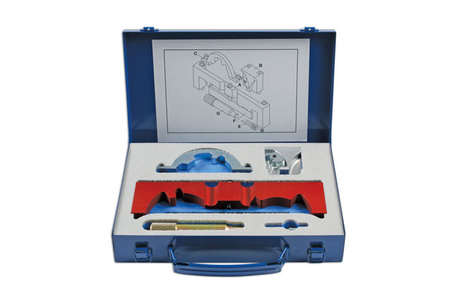 LASER 5902 Petrol Engine Timing Tool Kit Set Fits Vauxhall Opel Chevrole 1.0 1.2